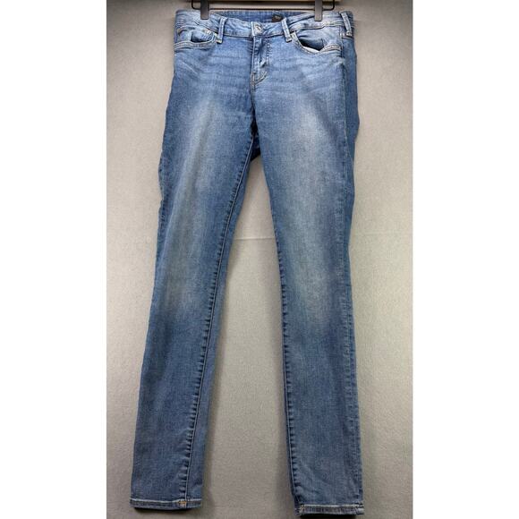 True Religion Women’s Stella Light Blue Skinny Jeans Size 32 - Picture 1 of 16